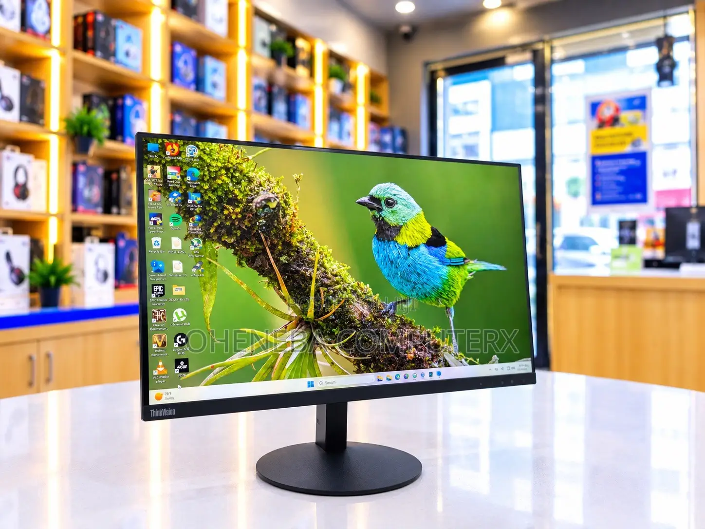 27-Inches IPS Lenovo ThinkVision Edgeless Monitor 75Hz