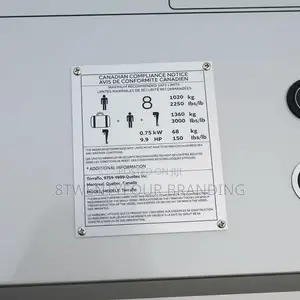 Metallic Tags/Labels for Machines