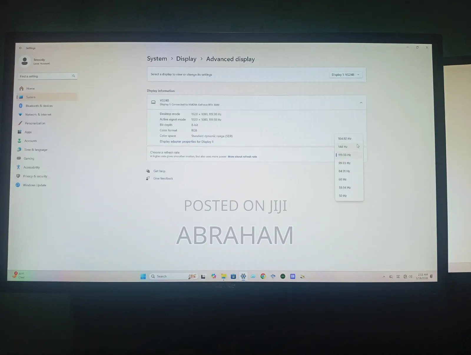 ASUS Gaming Monitor