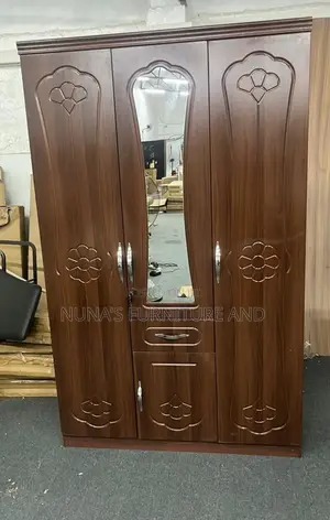 3 Doors Wadrobe (Coffee Brown)