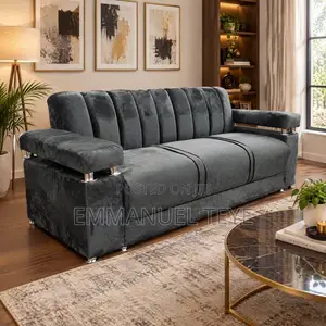 Brand New Ash Fabric 3 in One Sofa