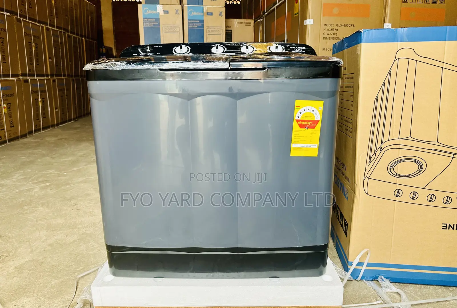 Simple Laundry With Nasco 15KG Top Semi Auto Washing Machine