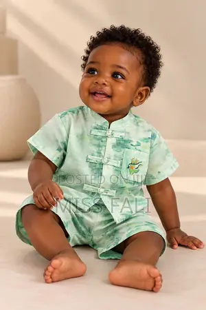 Jade Mandarin Set. 9-12Months