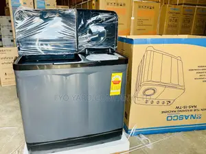 Fast Performing Nasco Twin Tub 15KG Washing Machine