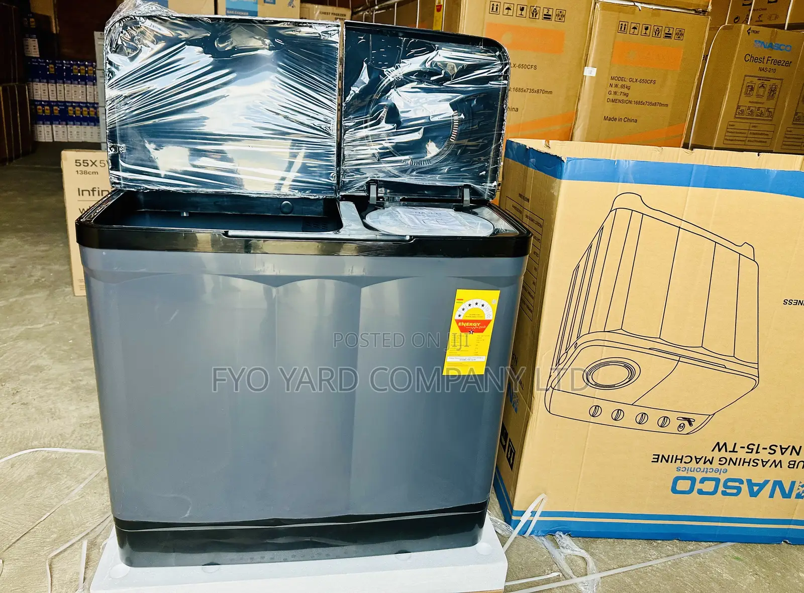 Modern Design Nasco 15KG Size Fast Washing Machine