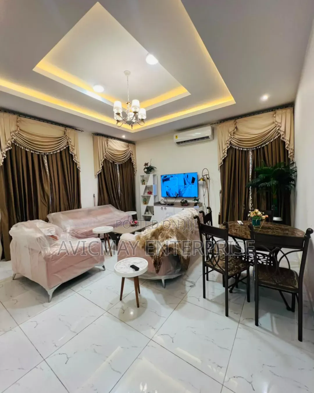 Furnished 2bdrm Apartment in Avicmay Properties, Kwashieman for rent