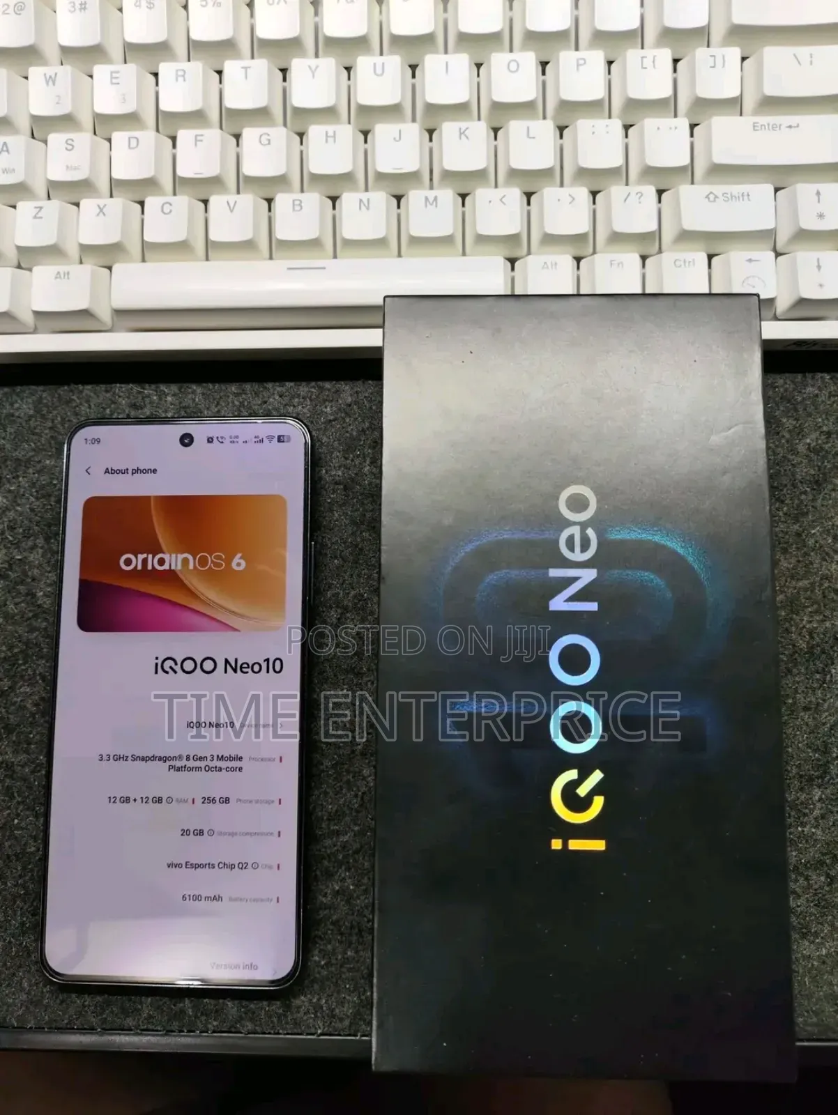 New Vivo iQOO Neo10 256 GB Black