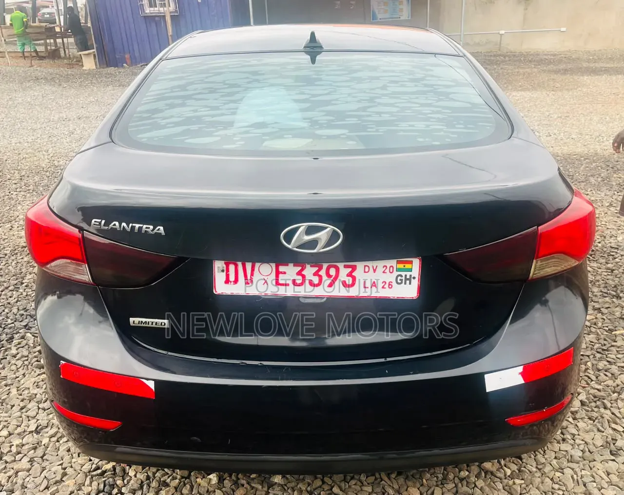 Hyundai Elantra Limited 4dr Sedan (1.8L 4cyl 6A) 2014 Black