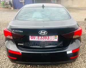 Hyundai Elantra Limited 4dr Sedan (1.8L 4cyl 6A) 2014 Black