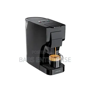 LePresso Trezza 3 in 1 Capsule Coffee Maker – Brown