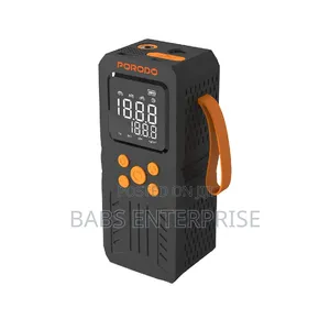 Porodo 4-in-1 Multi-Tool Inflator Jump Starter With 150PSI Auto-Stop