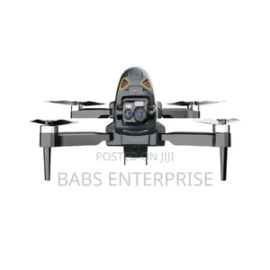 Porodo AeroVision RC Drone With Electric Regulation Dual Camera- Black