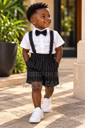 Little Gentleman Suspender Set. 2-3Years