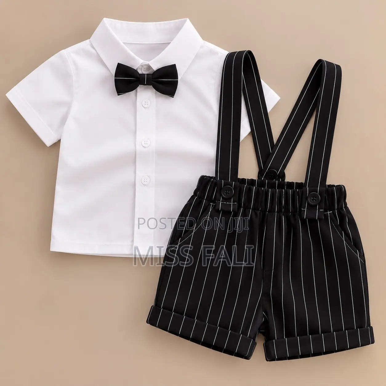 Little Gentleman Suspender Set. 2-3Years