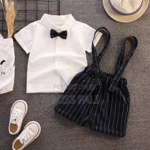 Little Gentleman Pinstripe Set. 4-5Years