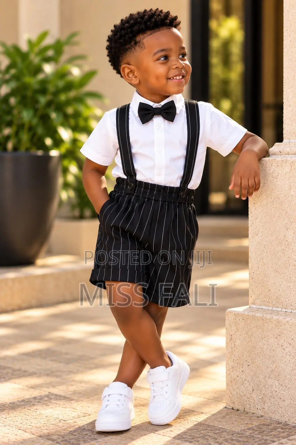 Little Gentleman Pinstripe Set. 4-5Years