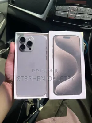 New Apple iPhone 15 Pro Max 256 GB Silver