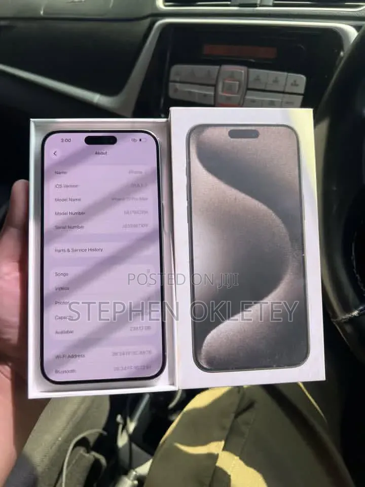 New Apple iPhone 15 Pro Max 256 GB Silver