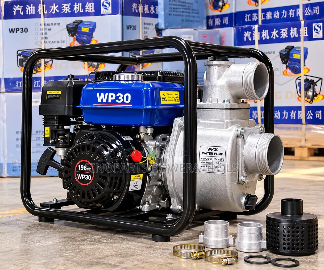 Heavy Duty WP30 3-Inch Petrol Water Pump – PARSUN Alternative