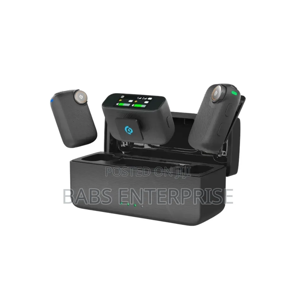 Powerology Pure Q1 Microphone With AI Noise Cancelling Touch Screen