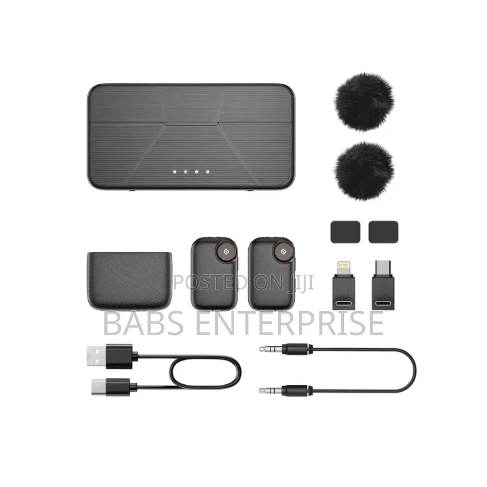 Powerology Pure Q1 Microphone With AI Noise Cancelling Touch Screen