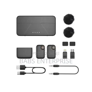 Powerology Pure Q1 Microphone With AI Noise Cancelling Touch Screen