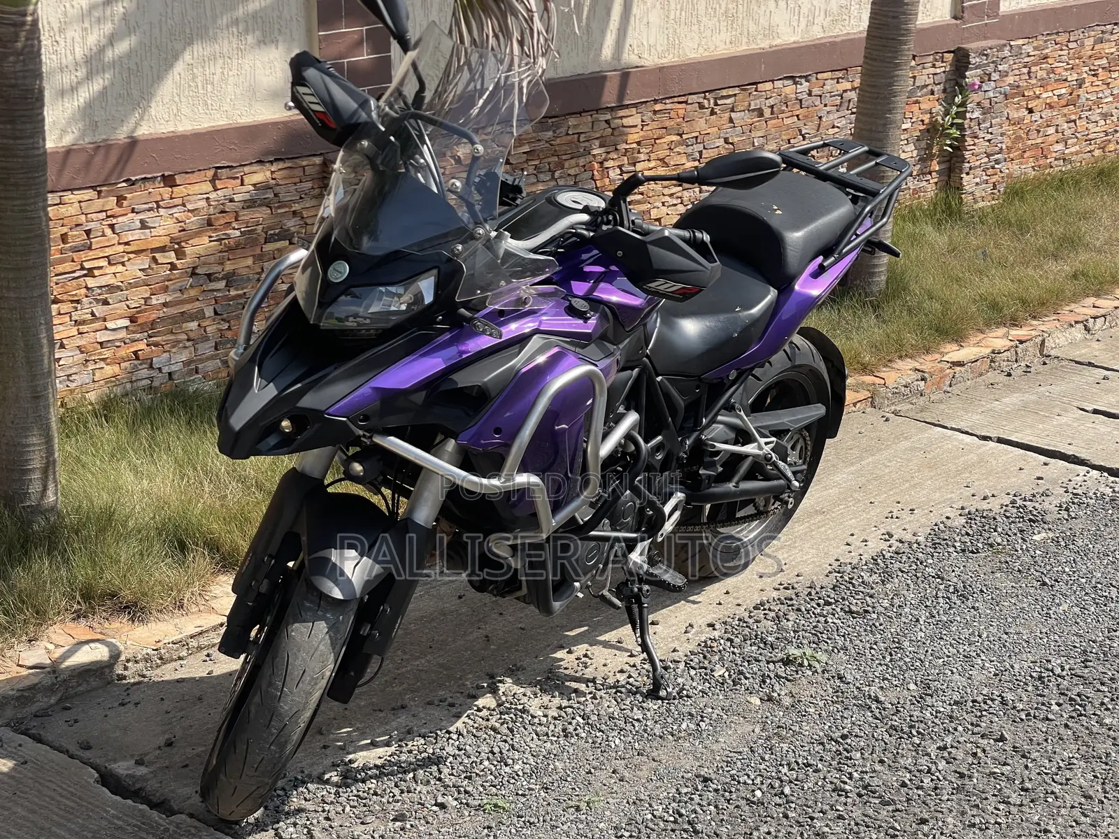 Benelli TRK 502 2017 Purple