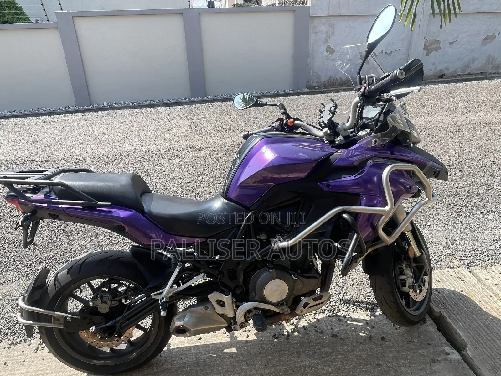 Benelli TRK 502 2017 Purple