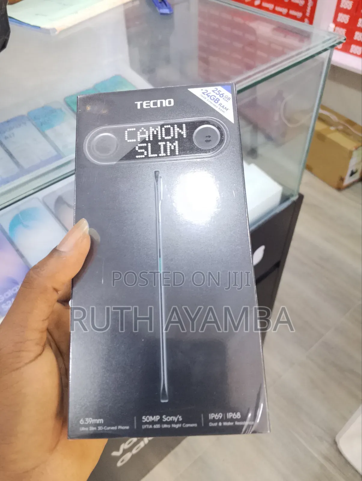 New Tecno Camon Slim 256 GB Gray
