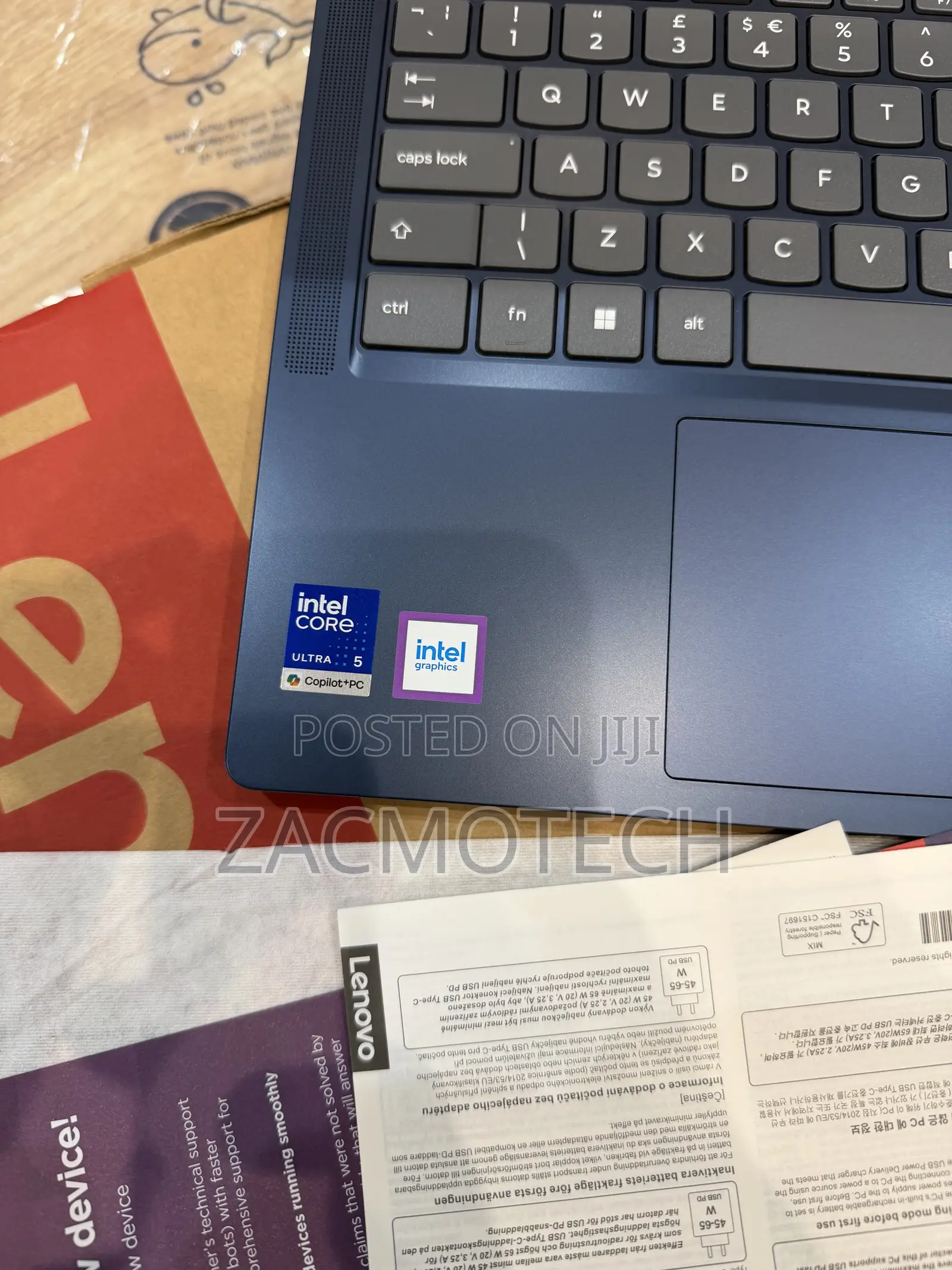 New Laptop Lenovo Ideapad 3 8GB Intel Core i5 SSD 256GB