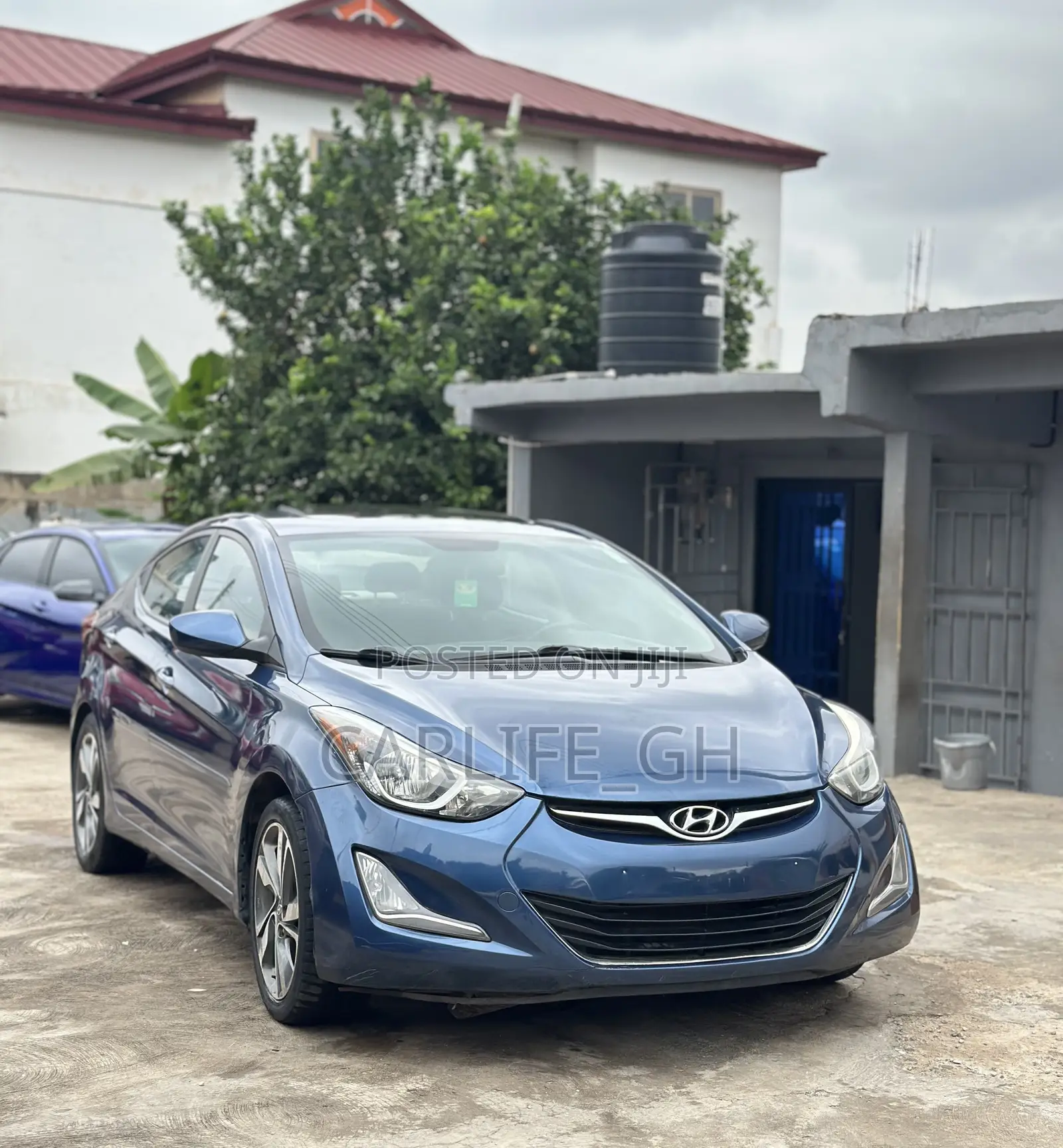 Hyundai Elantra Limited Sedan FWD (1.8L 4cyl 6A) 2016 Blue