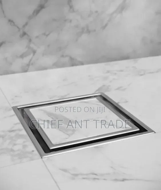 Floor Drains 10cm Silver 555