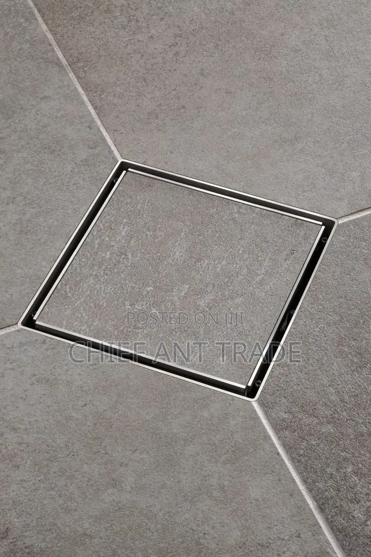 Floor Drains 10cm Silver 555