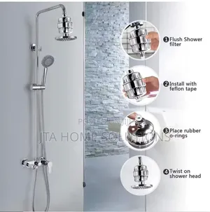 Shower Water Filter - Removes Itchiness, Dirt, Rust and Impurities