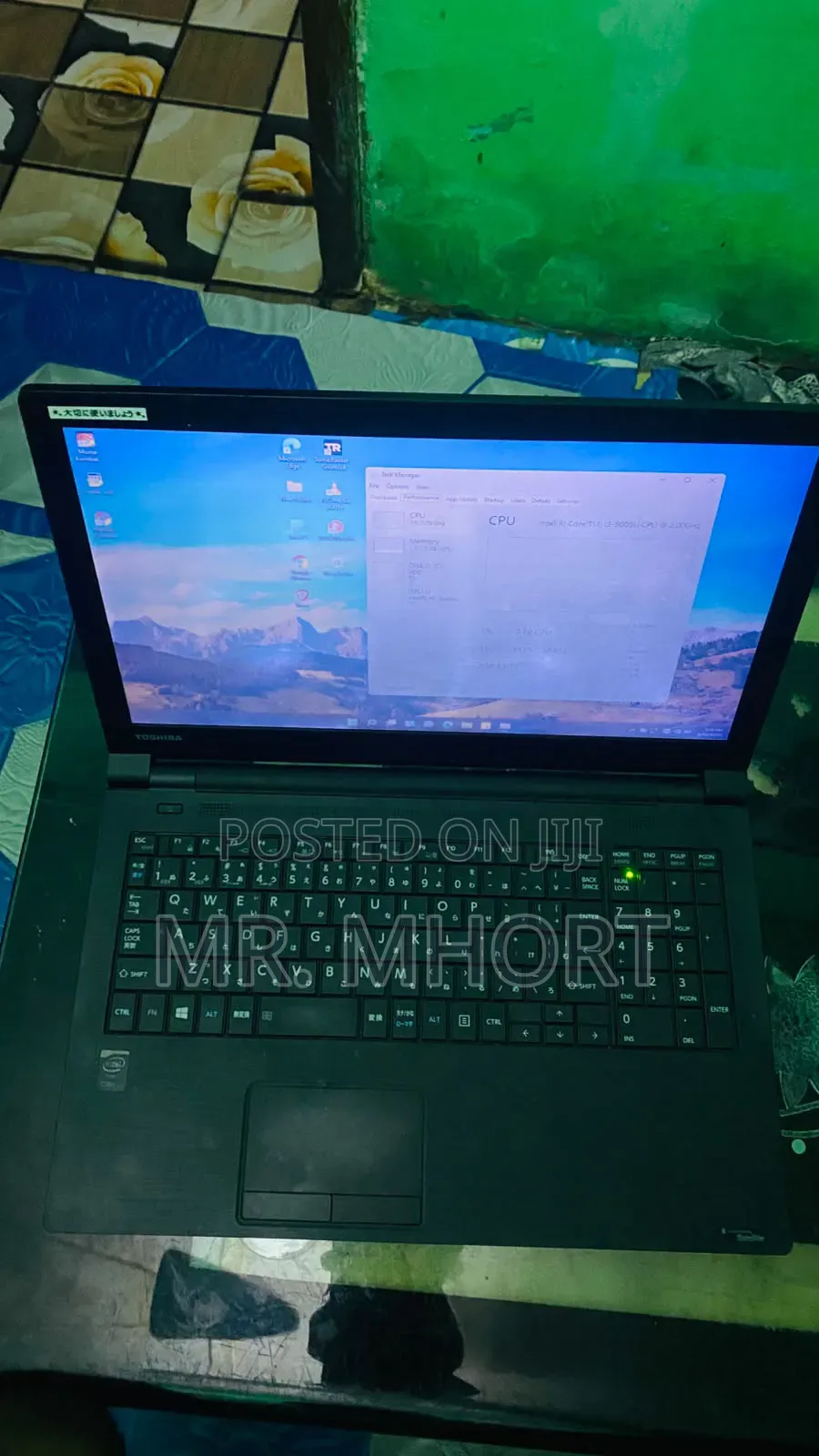Laptop Toshiba 8GB Intel Core i3 HDD 500GB