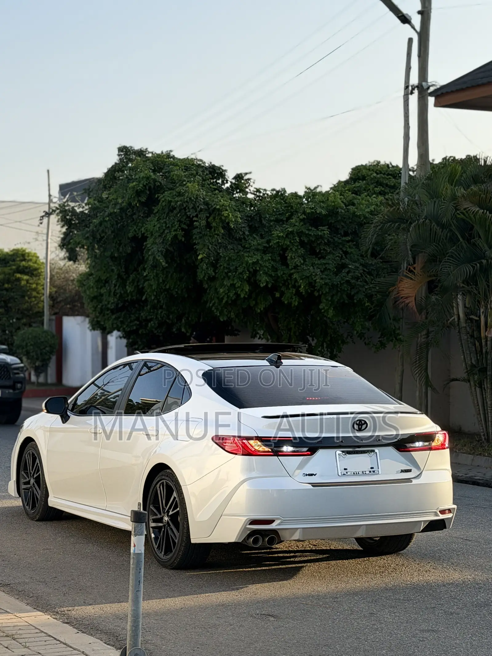 Toyota Camry XSE 2025 White