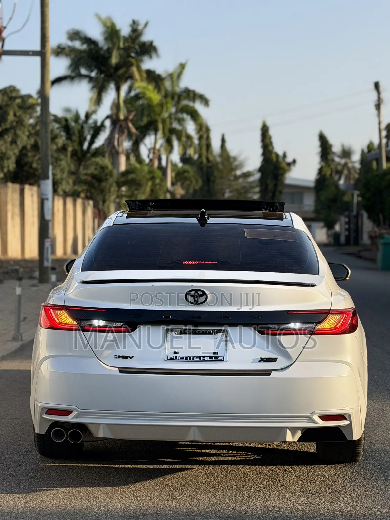 Toyota Camry XSE 2025 White