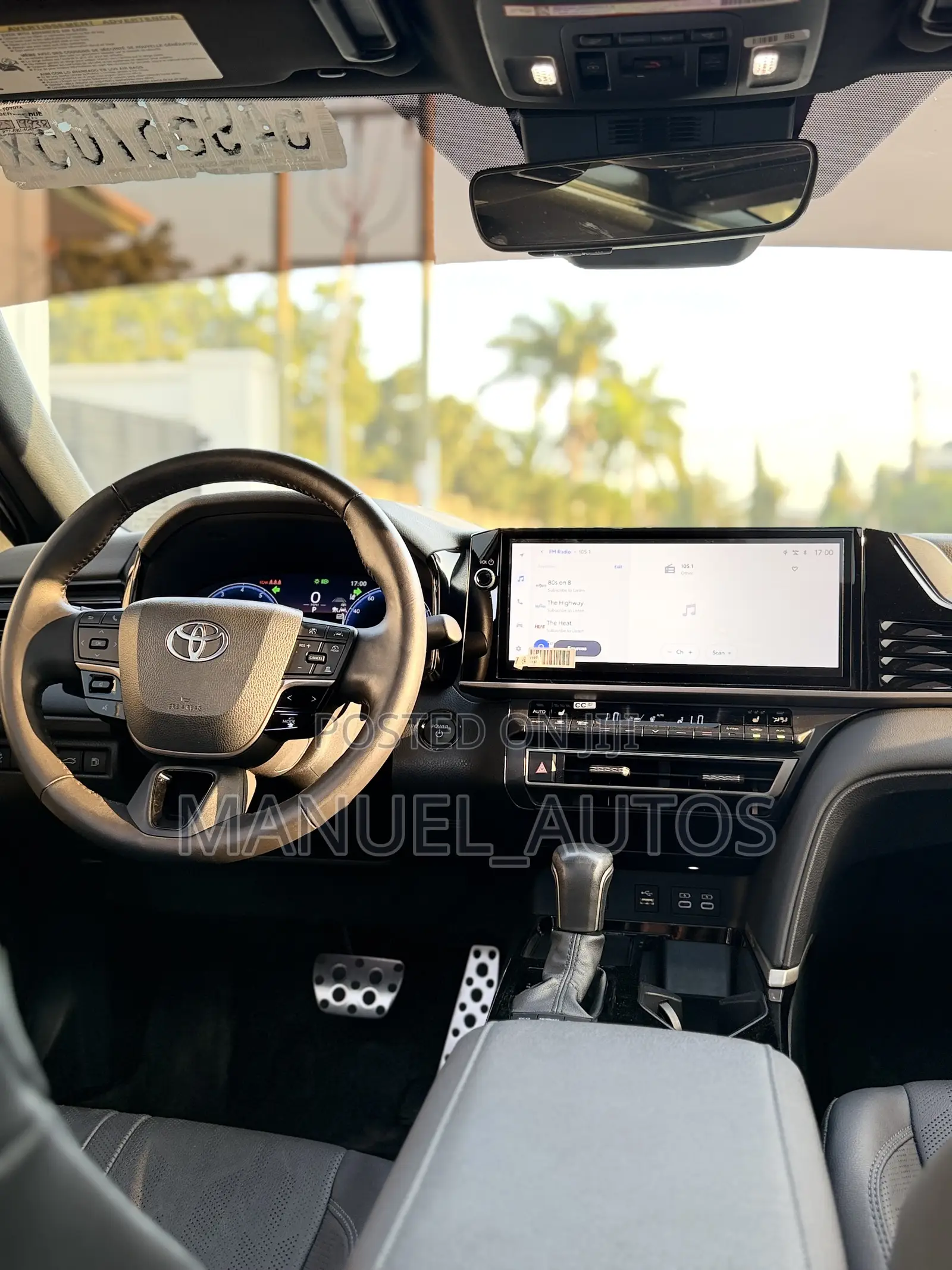 Toyota Camry XSE 2025 White