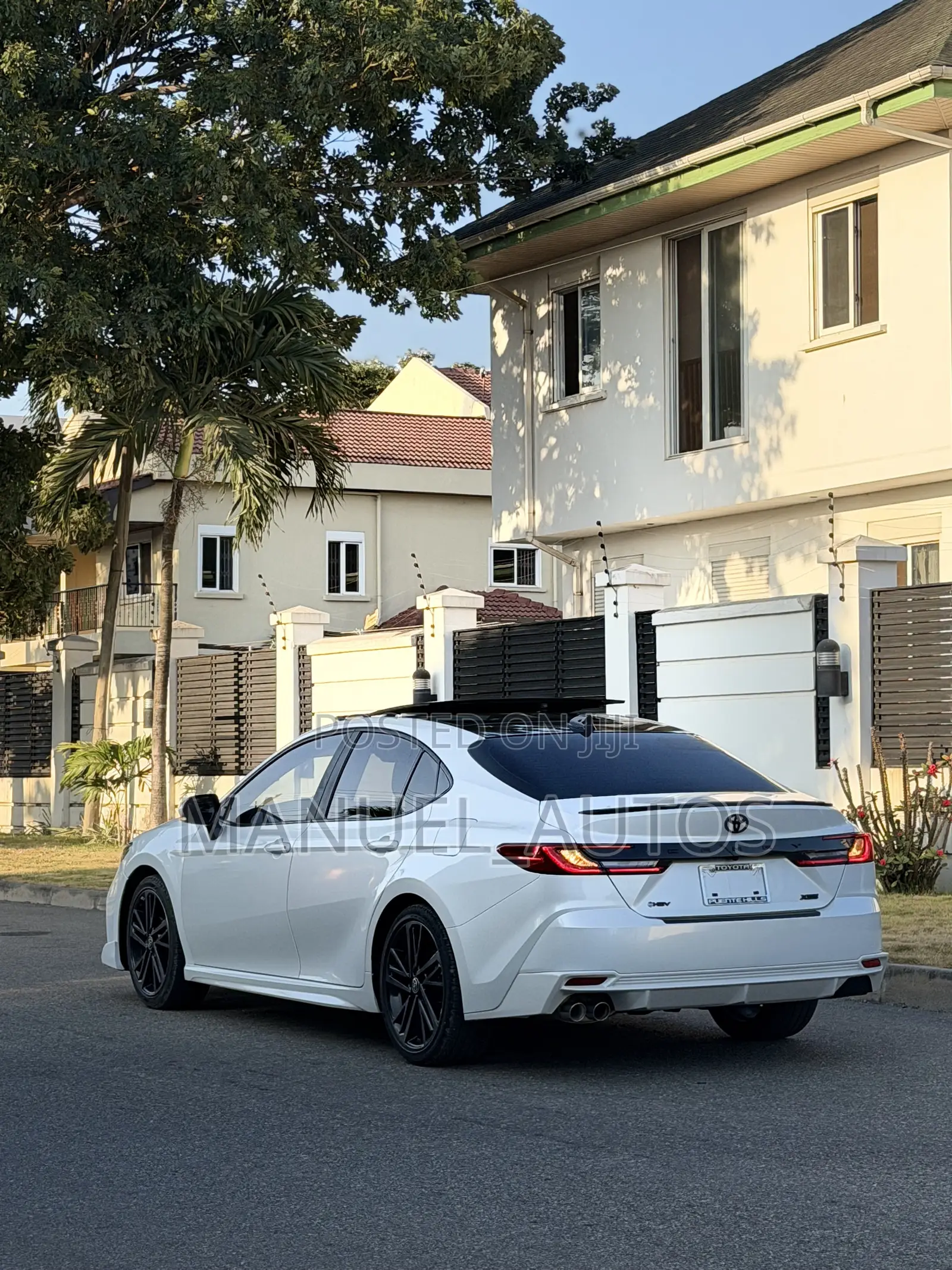 Toyota Camry XSE 2025 White