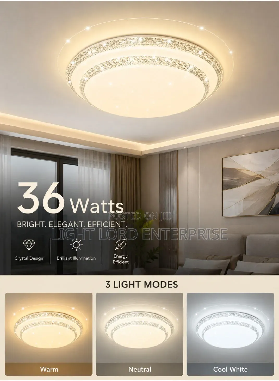 XTTTx-2layer 3color Ceiling Light