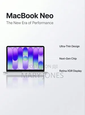 New Laptop Apple MacBook Neo 2026 256GB Intel Core i5 HDD+SSD 512GB
