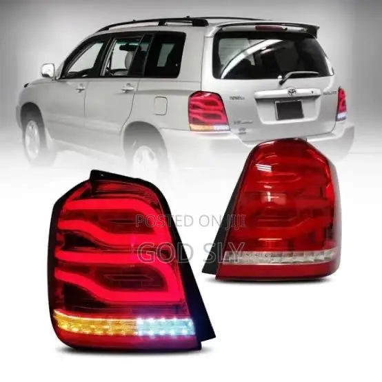 01-07 Toyota Highlander Headlights Replacement With LED Projector