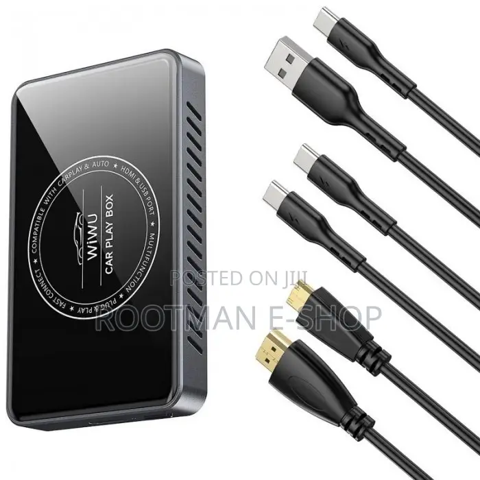 Adapter WIWU Wi-Cp004 Play Box Car Wireless CarPlay (iOS + Android)
