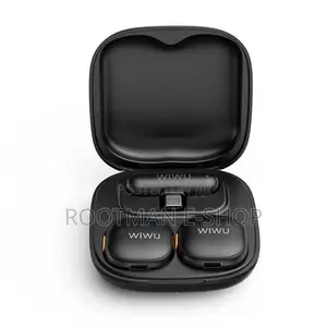 WiWU Wi-Wm006 AI-Powered Noise-Cancelling Wireless Lavalier Microphone