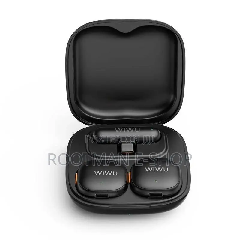 WiWU Wi-Wm006 AI-Powered Noise-Cancelling Wireless Lavalier Microphone
