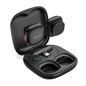 WiWU Wi-Wm006 AI Duo Wireless Microphone Type-C - Black