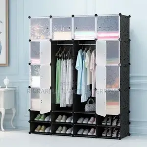 16 Cubes Plastic Wardrobe