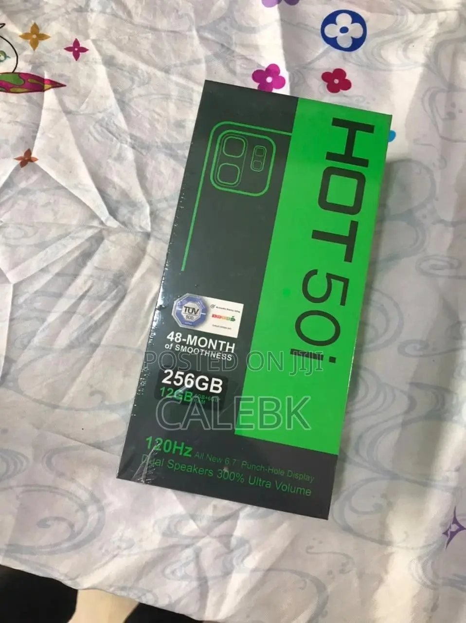 New Infinix Hot 50i 256 GB Black