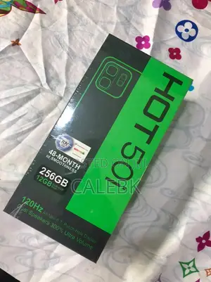 New Infinix Hot 50i 256 GB Black