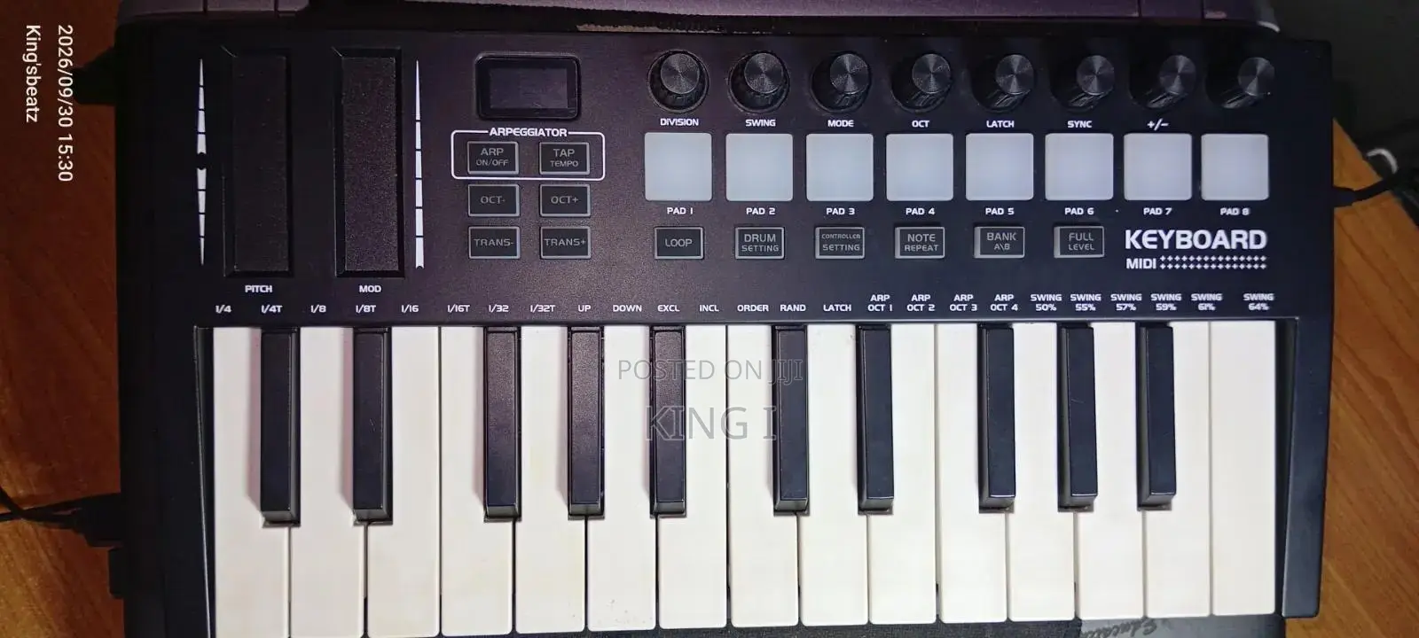 25 Keys Midi Controller